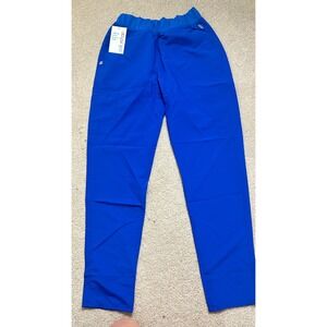 Colorchain Royal Blue XS Women Medtech OTUN Pant Tapered Semi Slim High Rise